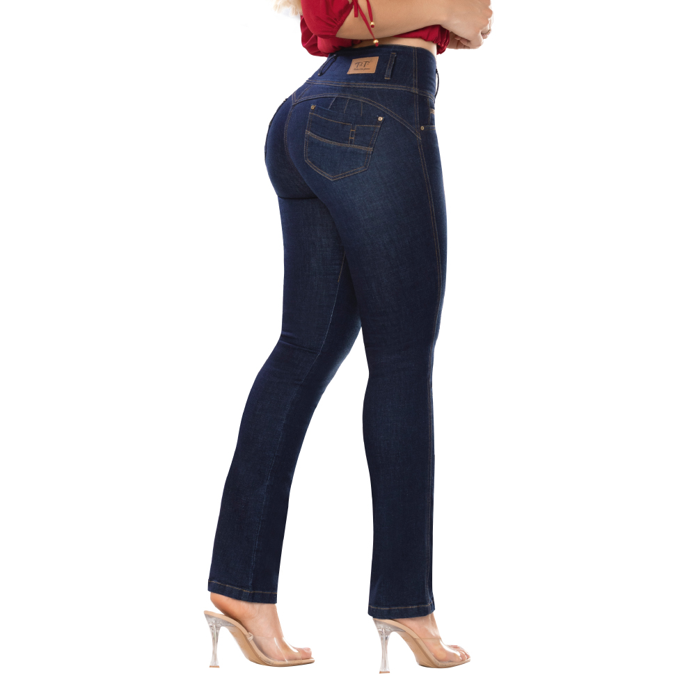 JEANS CLASICO CLAVEL - Azul Petróleo