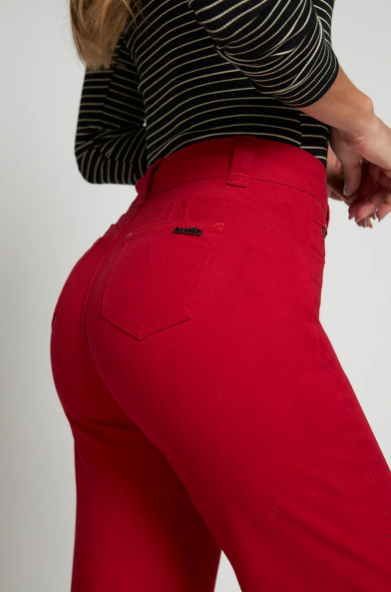 JEANS TIRO ALTO RECTO  A5060