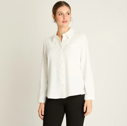 BLUSA CRUDO CON DETALLE DE BOLSILLO 207535